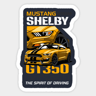 Mustang Shelby Sticker